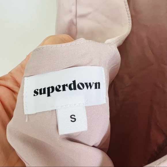 Superdown Nicole Satin Mini Dress NWOT - Picture 11 of 15